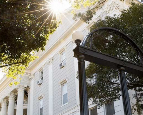 The Arch on North Campus.